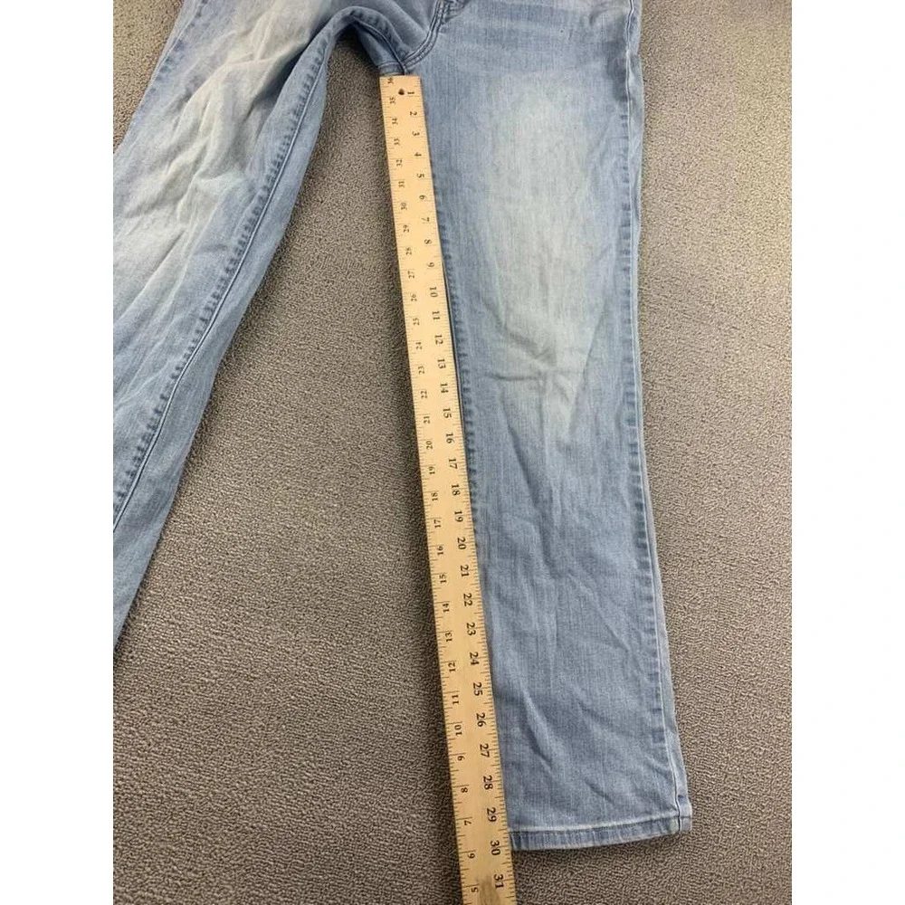 Levi's‎ Jeans Men W30 L32 505 Straight Leg Blue Denim Light Wash Stretch